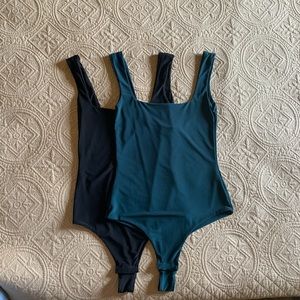 Pretty little thing body suits (black/dark teal)